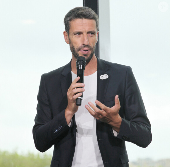 Tony Estanguet - Conférence de presse 1 an avant les Jeux Paralympiques de Paris 2024, Paris le 29 aout 2029.