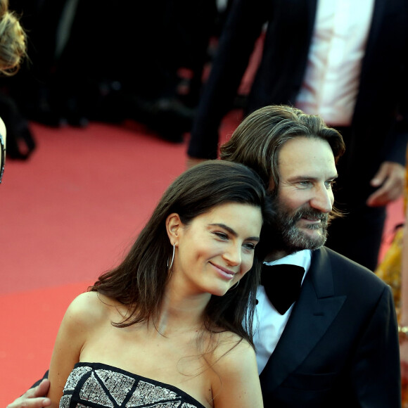 Frédéric Beigbeder et sa femme Lara Micheli - Montée des marches du film "Okja" lors du 70ème Festival International du Film de Cannes. Le 19 mai 2017. © Borde-Jacovides-Moreau / Bestimage 