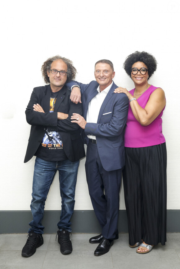 Exclusif - Laurent Karila, Amina Yamgnane, Marc Geiger - - La nouvelle saison de l'émission "ça commence aujourd'hui" sur France 2. Paris le 1er septembre 2023. © Jack Tribeca / Bestimage