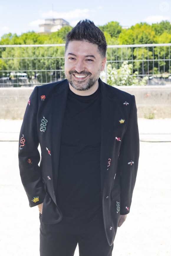 Exclusif - Chris Marques - Festival des Livres et des Artistes organisé par l'association "Lecture pour Tous" engagée dans la lutte contre l'illettrisme au Mail Branly à Paris le2 juillet 2022. © Pierre Perusseau/ Jack Tribeca / Bestimage 