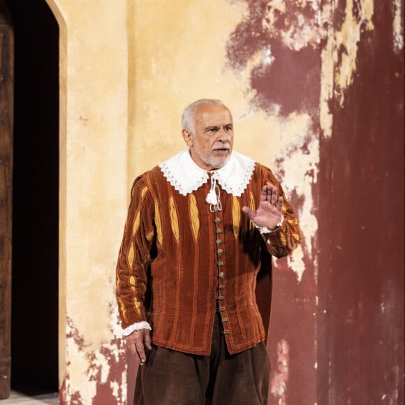 Exclusif - Francis Perrin - Représentation de la pièce "L'école des femmes" avec F.Perrin lors du festival de Ramatuelle au théâtre de Verdure le 10 août 2022. © Cyril Bruneau / Festival de Ramatuelle / Bestimage 