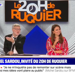 Michel Sardou sur "BFMTV" dans "Le 20h de Ruquier".