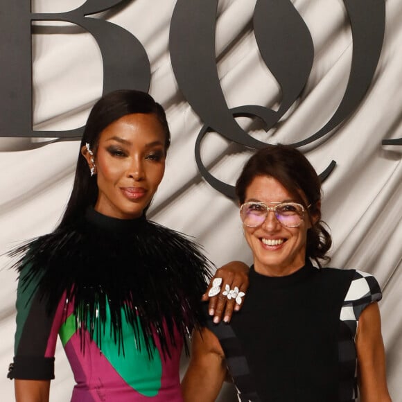 Naomi Campbell, Camille Miceli - Photocall du gala BoF500 (Business of Fashion 500) dans le cadre de la fashion week de Paris (PFW) à l'hôtel Shangri-la à Paris, France, le 30 septembre 2023. © Christophe Clovis / Bestimage - Photocall for the BoF500 (Business of Fashion 500) gala at Paris Fashion Week (PFW) on september 30th 2023