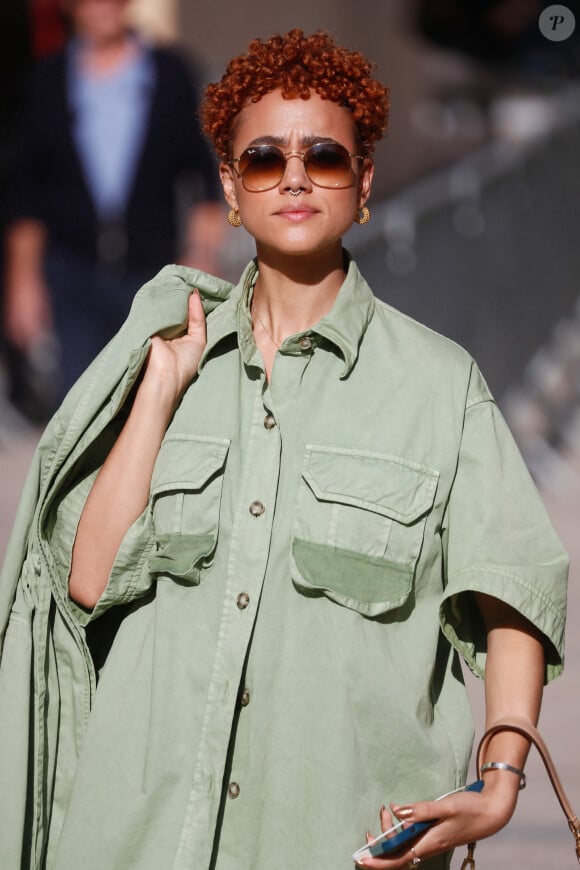 Nathalie Emmanuel - Défilé de mode printemps-été 2024 "Stella McCartney" lors de la Fashion Week de Paris, le 2 octobre 2023. © Olivier Borde/Bestimage