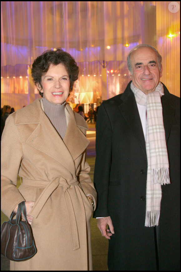 Jean-Pierre Elkabbach et Nicole Avril (archive)
