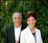 Ils se sont mariés en 1974
Jean-Pierre Elkabbach et Nicole Avril à Roland Garros en 2006 (archive)