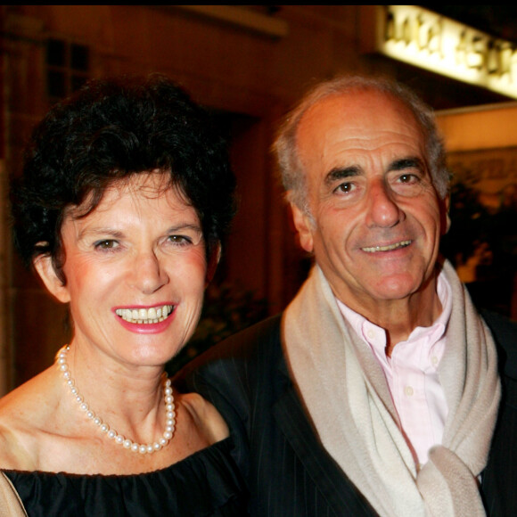 Jean-Pierre Elkabbach et Nicole Avril (archive)