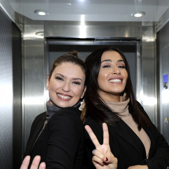 Exclusif - Close-up avec Karima Charni et Lucie Bernardoni. Paris, le 10 novembre 2020. © Cédric Perrin/Bestimage 