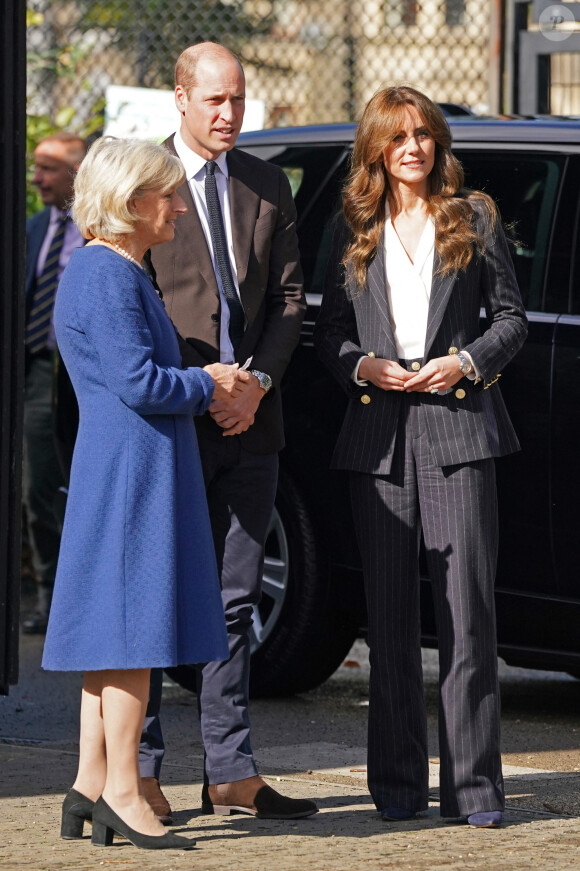 Le prince William et Kate Middleton ont été la cible de gens... peu farouches, ces derniers jours ! 
Le prince William, prince de Galles, et Catherine (Kate) Middleton, princesse de Galles, en visite au pavillon Grange à Cardiff.
