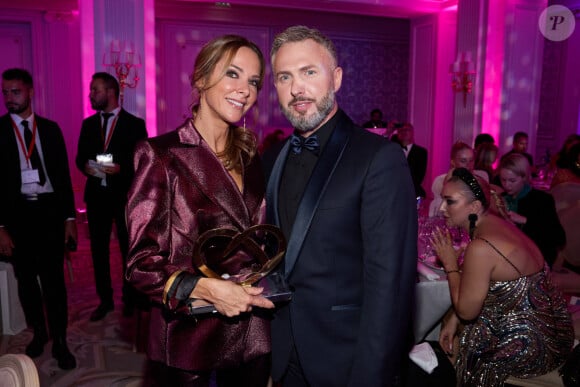  Mélissa Theuriau a reçu le Global Gift Humanitarian Award
Exclusif - Thierry Martino et Mélissa Theuriau lors de la 11ème édition de la soirée Global Gift Gala à l'hôtel Four Seasons George V à Paris le 30 septembre 2023.
