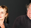 Gérard Depardieu, Sandrine Bonnaire lors du Festival Premiers Plans à Angers le 28 janvier 2022 pour la présentation du film "Umani" © Laetitia Notarianni / Bestimage