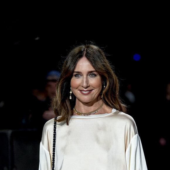 Elsa Zylberstein lors de la cérémonie d'ouverture de la 15ème édition du Festival du film Lumière à Lyon, du 15 au 22 octobre 2023. Le festival rend, cette année, hommage à W.Wenders, cinéaste allemand qui recevra le lauréat d'honneur pour son oeuvre. Lyon le 14 octobre 2023. © Sandrine Thesillat / Panoramic / Bestimage 