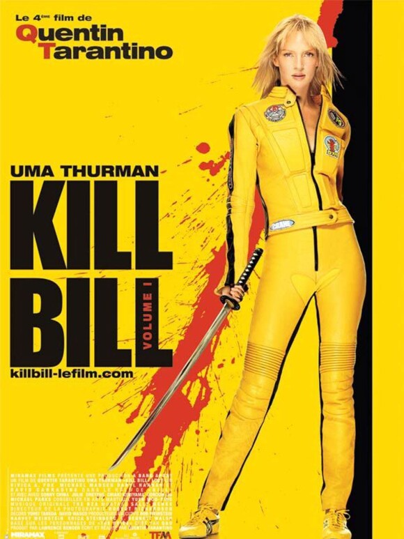 L'affiche de Kill Bill Volume 1, réalisé par Quentin Tarantino.