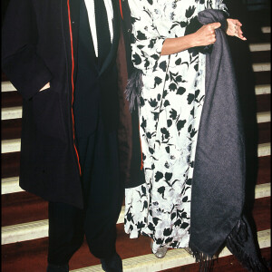 Archives - Bernard Giraudeau et Anny Duperey à la 8ème cérémonie des 7 d'or le 18 janvier 1993