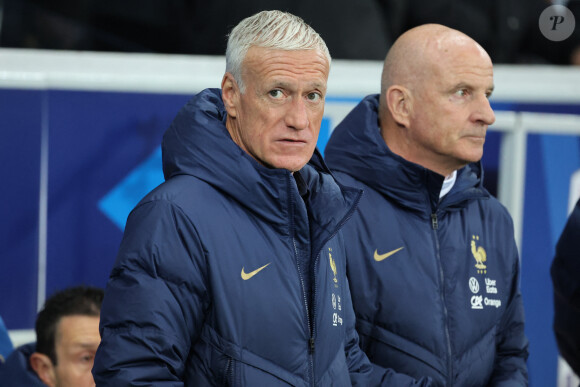 Didier Deschamps lors du match amical France vs Ecosse, Decathlon Arena stade Pierre Mauroy, le 17 octobre 2023