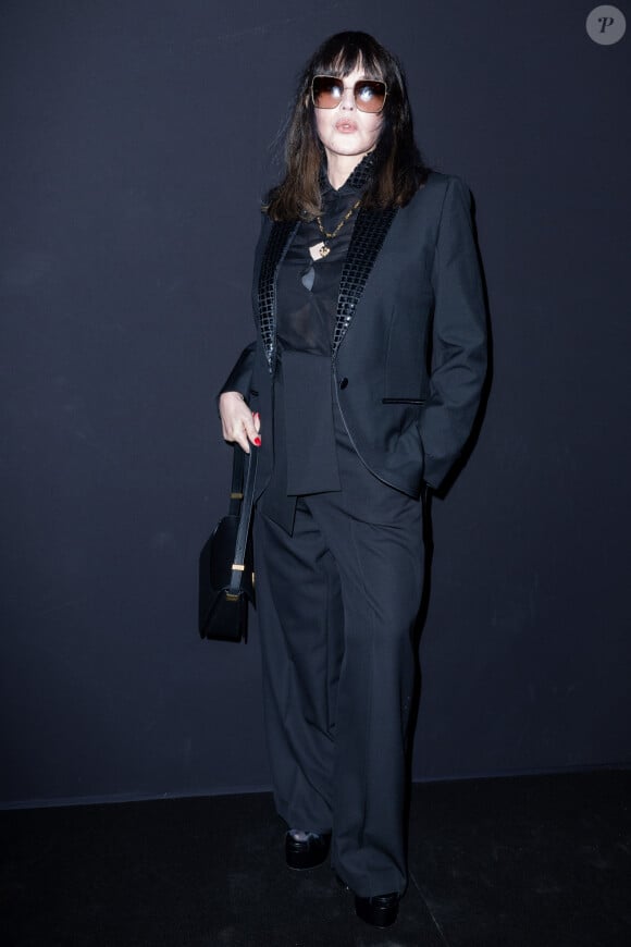 Isabelle Adjani - Photocall du défilé Lanvin Collection Femme Prêt-à-porter Printemps/Eté 2023 lors de la Fashion Week de Paris (PFW), France, le 3 octobre 2022. © Olivier BordeBestimage 