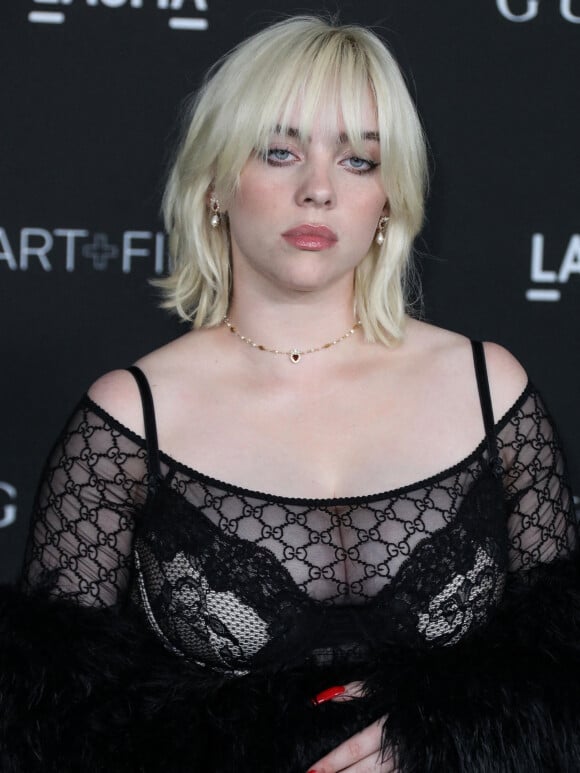 Billie Eilish - People au 10ème "Annual Art+Film Gala" organisé par Gucci à la "LACMA Art Gallery" à Los Angeles.