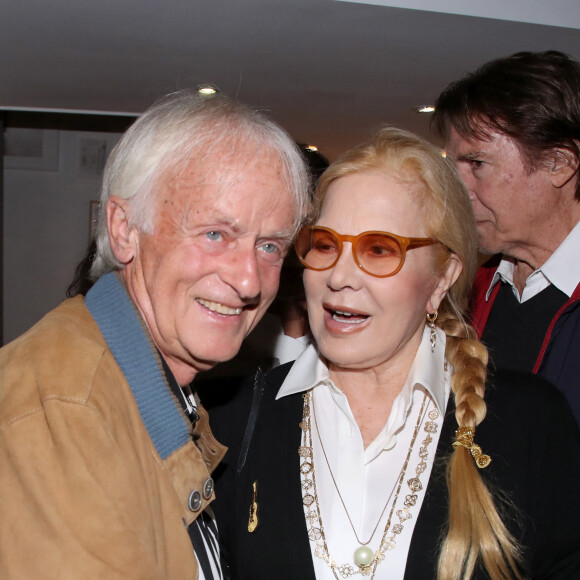 Dave et Sylvie Vartan - Martine Couralet-Laing dédicace son livre "DreamLAnd" à la Galerie XII à Paris le 19 Octobre 2023. © Bertrand Rindoff / Bestimage