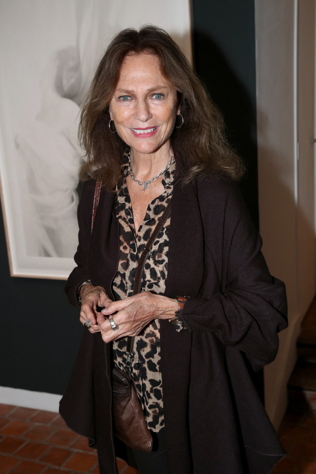 Photo : Jacqueline Bisset - Martine Couralet-Laing dédicace son livre  