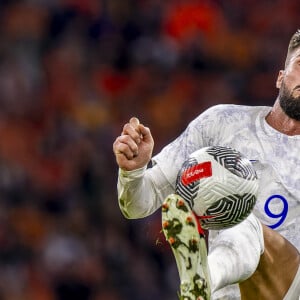Olivier Giroud : Pays-Bas vs France . La France se qualifie pour l'Euro 2024 après sa victoire 2 à 1.
