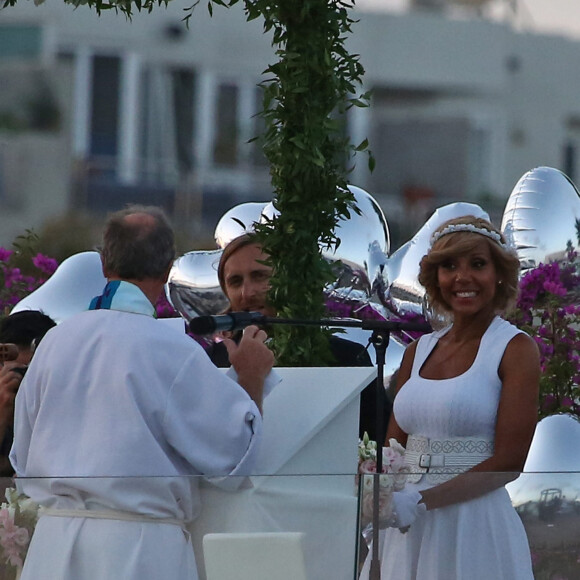 David et Cathy Guetta célèbrent leur 20 ans de mariage au Lio, le plus beau complexe de la baie d'Ibiza le 28 août 2012