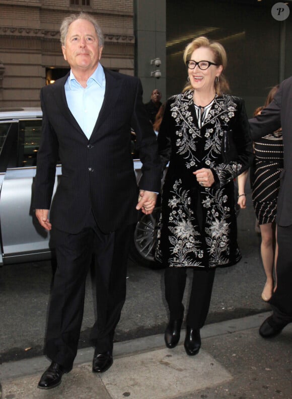 Meryl Streep et son mari Don Gummer - People au Monte Cristo Awards à New York. Le 21 avril 2014 