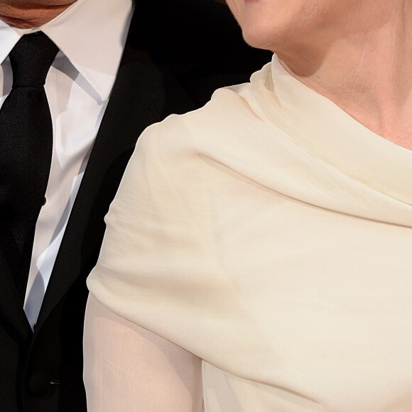 Meryl Streep et son mari Don Gummer - 86ème cérémonie des Oscars à Hollywood, le 2 mars 2014. 