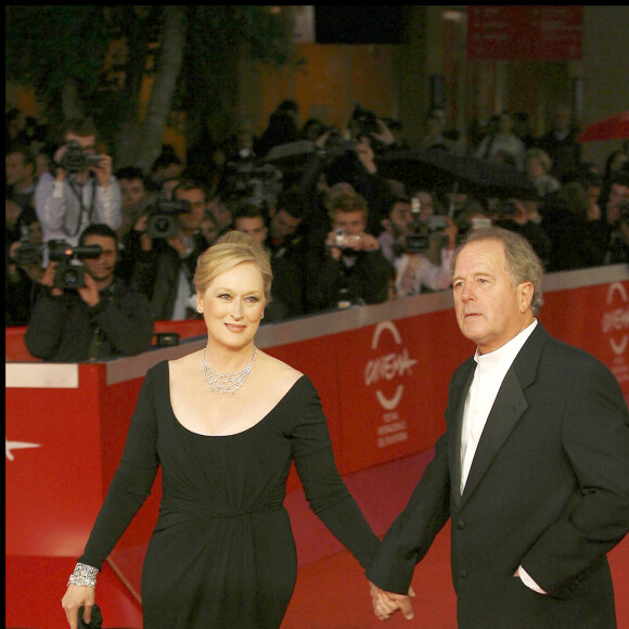Meryl Streep et Don Gummer - Soirée de remise des prix au Festival de Rome.