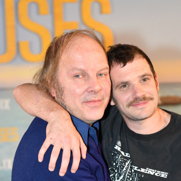 Philippe Katerine, Félix Moati - Avant-première du film "Voleuses" diffusé sur Netflix. Paris le 24 octobre 2023. © Veeren / Bestimage 