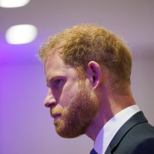 Le prince Harry, duc de Sussex, lors des WellChild Awards 2023 au Hurlingham Club, Ranelagh Gardens, à Londres, Royaume Uni, le 7 septembre 2023. 