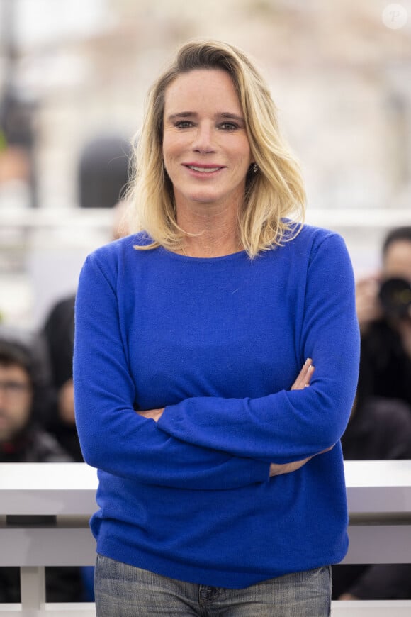 La réalisatrice Géraldine Danon au photocall de "Flo" lors du 76ème Festival International du Film de Cannes, le 20 mai 2023.