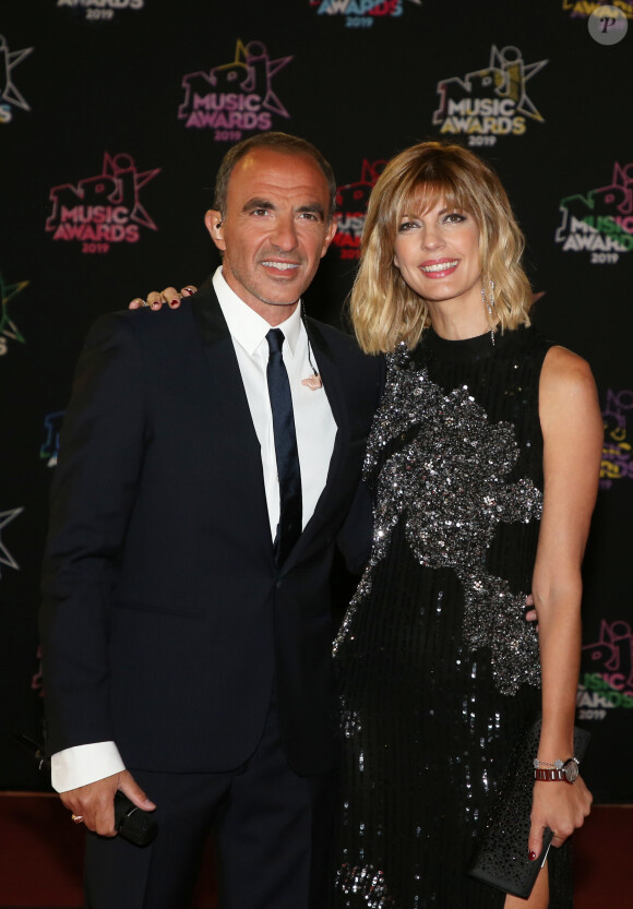 Et le tapis rouge sera annulé. 
Nikos Aliagas et sa compagne Tina - 21ème édition des NRJ Music Awards au Palais des festivals à Cannes le 9 novembre 2019. © Dominique Jacovides/Bestimage 