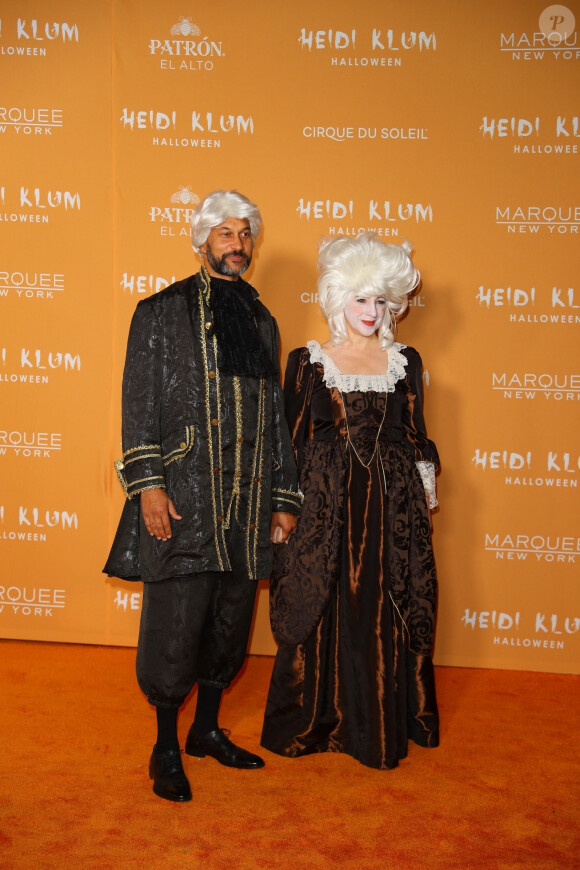 Keegan-Michael Key et Elle Key - 22ème Halloween Party d'Heidi Klum au club Marquee à New York, le 31 octobre 2023