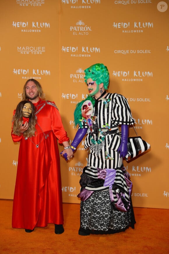 Bambi Mercury, Markus Hintze - 22ème Halloween Party d'Heidi Klum au club Marquee à New York, le 31 octobre 2023