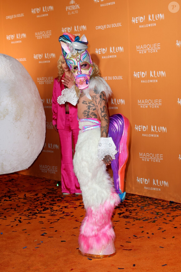 Bill Kaulitz - 22ème Halloween Party d'Heidi Klum au club Marquee à New York, le 31 octobre 2023