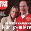 Albert et Charlene en couverture de Point de Vue
