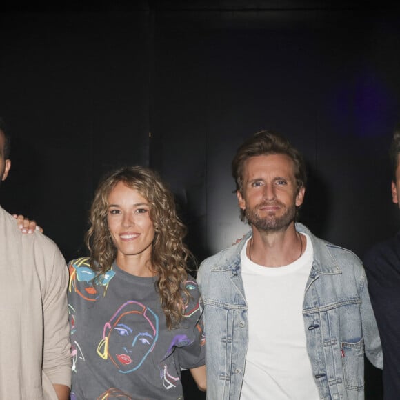 Exclusif - Tarek Boudali, Elodie Fontan, Philippe Lachau, Kev Adams - Backstage de l'enregistrement de l'émission "Morning Night", présentée par M.Youn, B.Morgaine et V.Desagnat, et diffusée le 2 novembre sur M6 © Jack Tribeca / Bestimage