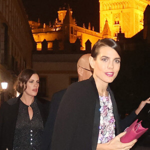 Charlotte Casiraghi arrive à la soirée Vanity Fair 2023 à Seville le 2 novembre 2023.  Photo ©2023 18/Lagencia Press Carlota Casiraghi arrives at the Vanity Fair party in Seville