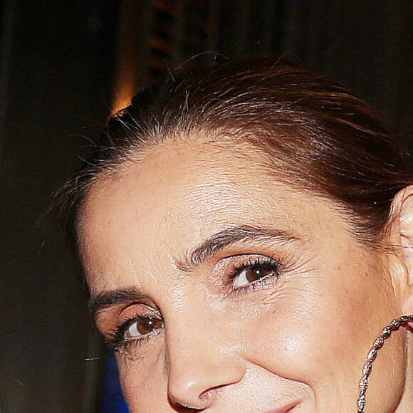 Exclusif - Clotilde Courau arrive à l'avant-première du film "Haute couture" au cinéma UGC Cité Ciné Les Halles à Paris le 2 novembre 2021. © Panorami/Bestimage 