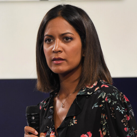 Aurélie Casse - Conférence de presse de rentrée de BFM.TV à Paris le 5 septembre 2019. © Guirec Coadic / Bestimage