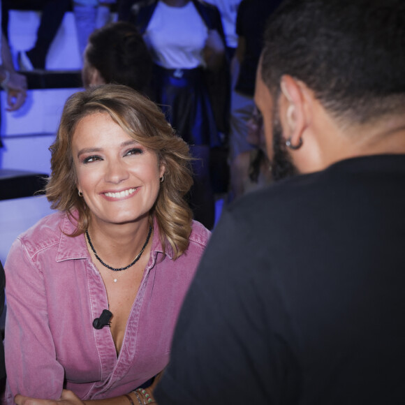 Exclusif - Hugo Manos, Pascale De La Tour Du Pin - Enregistrement de l'émission "TPMP (Touche Pas à Mon Poste)", présentée par C.Hanouna et diffusée en direct sur C8 le 14 septembre 2023 © Jack Tribeca / Bestimage 