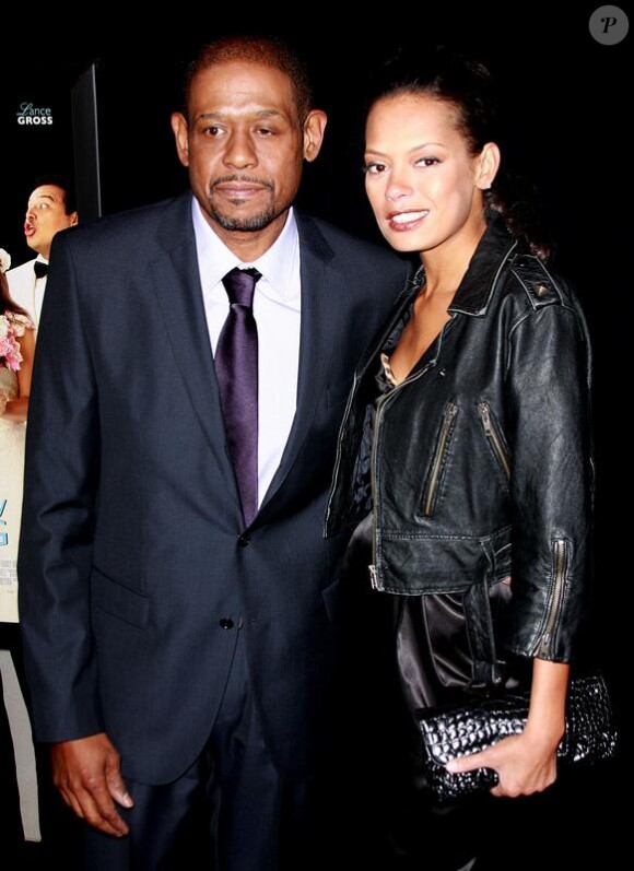 Forest Whitaker et sa femme Keisha à la première du film Our Family Wedding à New York le 9 mars 2010