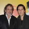 Charles Zrihen  et Yvan Attal lors de l'ouverture du festival du Film d'Israël à Paris le 9 mars 2010