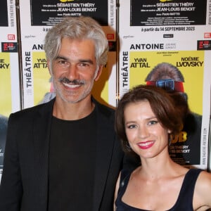 Exclusif - François Vincentelli et Alice Dufour - Générale de la Pièce " Vidéo Club " au Théâtre Antoine à Paris. Le 27 Septembre 2023. © Bertrand Rindoff / Bestimage 