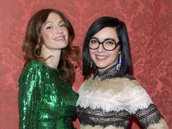 Le groupe Brigitte (Aurélie Saada et Sylvie Hoarau) - Dîner du 40e Gala de Charité AROP à l'Opera Garnier à Paris le 27 février 2020. © Pierre Perusseau/Bestimage