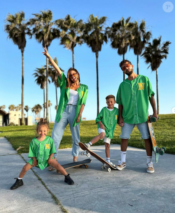 Julia Flabat a accueilli deux enfants avec son compagnon de longue date Eddy Papeo, Edan et Ella. Instagram