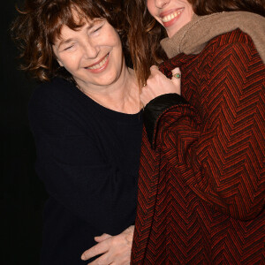 Jane Birkin et sa fille Lou Doillon - Ouverture de la rétrospective Jane Birkin à la cinémathèque française à Paris le 25 janvier 2017 . © Veeren/Bestimage 