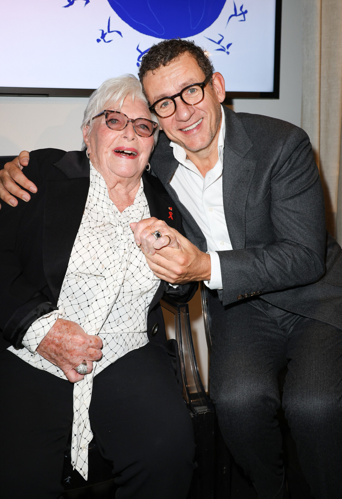 Photo Exclusif Dany Boon Et Line Renaud Remise Du Prix Fonds De