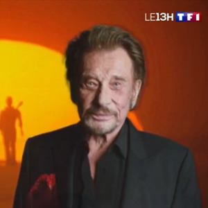 Le morceau "Un Cri" de Johnny Hallyday présenté dans le JT de 13h de TF1.