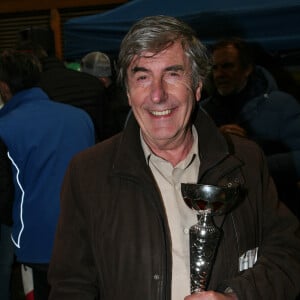 Exclusif - Bernard Menez - Tournoi de pétanque au profit du Téléthon 2019 au stade Suchet à Paris le 7 décembre 2019. © JLPPA/Bestimage